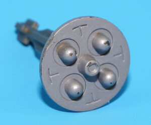 TMNT TEENAGE MUTANT NINJA TURTLES ORIGINAL SPARE PART SHAPE SHIFTERS LEONARDO MISSILE 2008 PLAYMATES