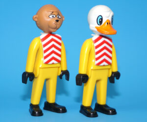 ZOOLAND CONSTRUCTION WORKERS 1985 AIRGAM EXIN DISNEY