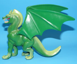 BLACKSTAR WARLOCK DRAGON HORSE OF ZAGAR NEAR COMPLETE 1983 GALOOB