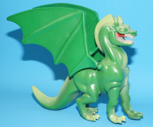 BLACKSTAR WARLOCK DRAGON HORSE OF ZAGAR NEAR COMPLETE 1983 GALOOB
