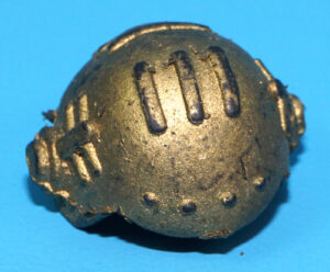 AMERICAN DEFENSE U.S. FORCES ORIGINAL SPARE PART STEEL FIST HELMET 1986 REMCO GI JOE KO A-TEAM