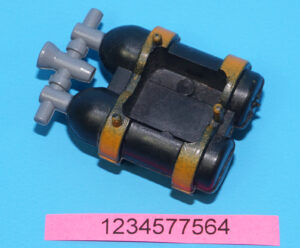 MOTU KO TURLY GANG SPARE PART PRIMUS SECUNDOS GAS TANKS BACKPACK 1987 SUNGOLD GALAXY FIGHTERS TMNT TURTLES