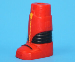 MOTU KO SPACE PATROL ORIGINAL SPARE PART CODY LEG BOOT 1983 SOLIDCO ACAMAS X-CHANGERS