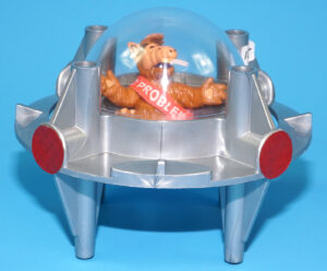 ALF ALIEN LIFE FORM COMICLAND PVC TOY FIGURE SPACE SHIP 1988 BULLY BULLYLAND W. GERMANY SCHLEICH