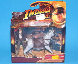 INDIANA JONES ROTLA INDIANA & HORSE MOC MOSC 2008 HASBRO
