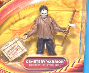 INDIANA JONES KOTCS KINGDOM CRYSTAL SKULL CEMETARY WARRIOR MOC MOSC 2008 HASBRO