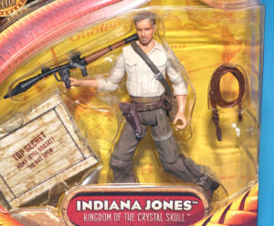 INDIANA JONES KOTCS KINGDOM CRYSTAL SKULL INDIANA WITH RPG MOC MOSC 2008 HASBRO