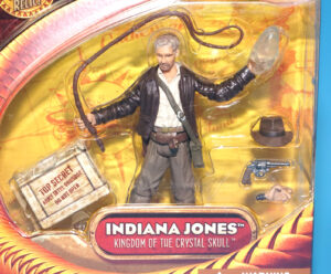 INDIANA JONES KOTCS KINGDOM CRYSTAL SKULL INDIANA WITH CRYSTAL SKULL MOC MOSC 2008 HASBRO