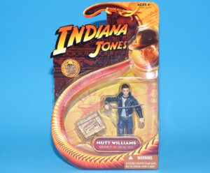 INDIANA JONES KOTCS KINGDOM CRYSTAL SKULL MUTT WILLIAMS WITH SWORD MOC MOSC 2008 HASBRO