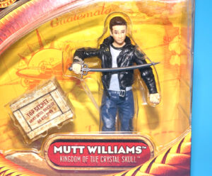 INDIANA JONES KOTCS KINGDOM CRYSTAL SKULL MUTT WILLIAMS WITH SWORD MOC MOSC 2008 HASBRO