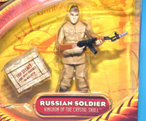 INDIANA JONES KOTCS KINGDOM CRYSTAL SKULL RUSSIAN SOLDIER MOC MOSC 2008 HASBRO