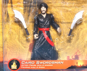 INDIANA JONES CAIRO SWORDSMAN MOC MOSC US CARD 2003 WALT DISNEY PARKS AND RESORTS LUCASFILM LTD