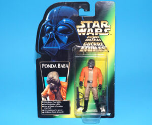 STAR WARS POTF2 PONDA BABA WALRUSMAN MOC MOSC EURO CARD 1996 KENNER