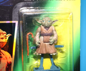 STAR WARS POTF2 YODA MOC MOSC US CARD 1997 KENNER