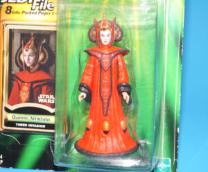 STAR WARS POTJ QUEEN AMIDAALA THEED INVASION MOC US CARD 2000 HASBRO READ