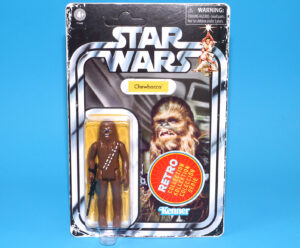 STAR WARS RETRO COLLECTION CHEWBACCA MOC MOSC 2019 HASBRO KENNER ANH