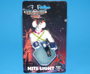 BIKER MICE FROM MARS NITE LIGHT VINNIE MOC MOSC SEALED CARD 1993 HAPPINESS EXPRESS INC