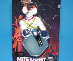 BIKER MICE FROM MARS NITE LIGHT VINNIE MOC MOSC SEALED CARD 1993 HAPPINESS EXPRESS INC