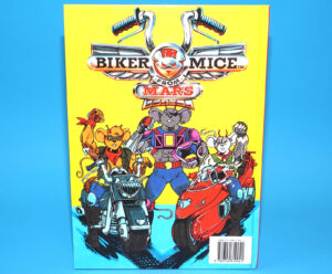 BIKER MICE FROM MARS 1995 ANNUAL HC COMIC BOOK 1994 WORLD INTERNATIONAL UK
