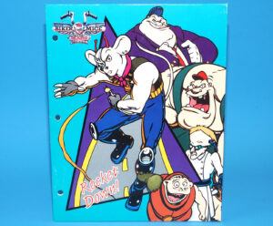 BIKER MICE FROM MARS PAPER DOCUMENT FOLDER COVER 1993 PLYMOUTH INC USA