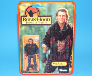 ROBIN HOOD PRINCE OF THIEVES WILL SCARLETT MOC MOSC US CARD 1991 KENNER