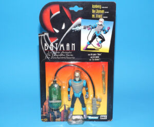 BATMAN ANIMATED SERIES MR FREEZE MOC MOSC EURO CARD 1993 KENNER