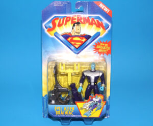 DC COMICS SUPERMAN ANIMATED SERIES EVIL ALIEN BRAINIAC MOC MOSC 1996 KENNER