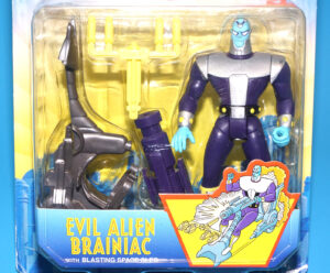 DC COMICS SUPERMAN ANIMATED SERIES EVIL ALIEN BRAINIAC MOC MOSC 1996 KENNER