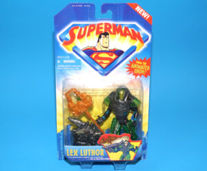 DC COMICS SUPERMAN ANIMATED SERIES LEX LUTHOR MOC MOSC 1996 KENNER