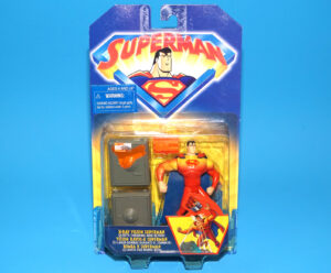 DC COMICS SUPERMAN ANIMATED SERIES X-RAY VISION SUPERMAN MOC MOSC 1996 KENNER