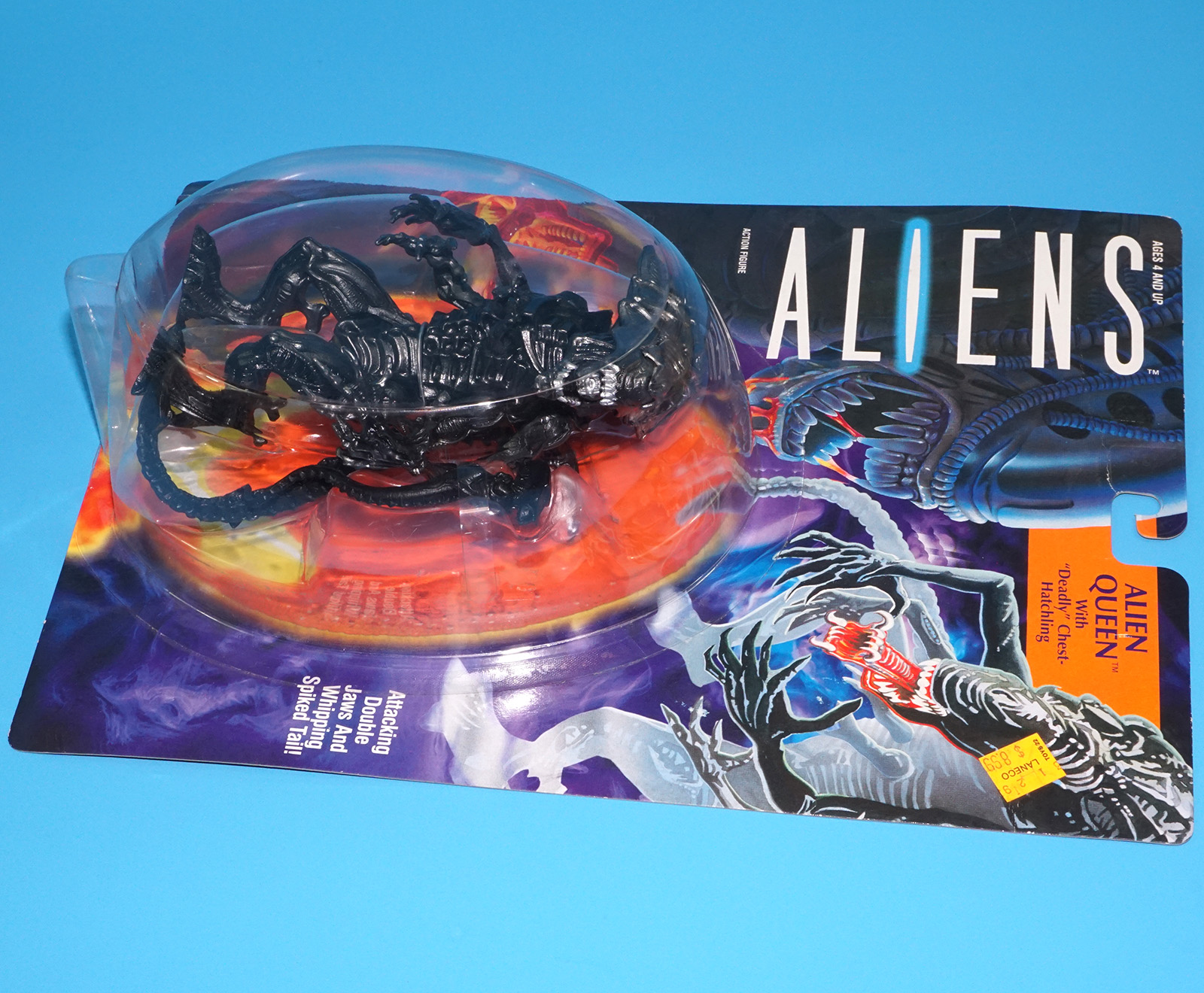 ALIENS ALIEN QUEEN XENOMORPH MOC MOSC US CARD 1992 KENNER - Image 5