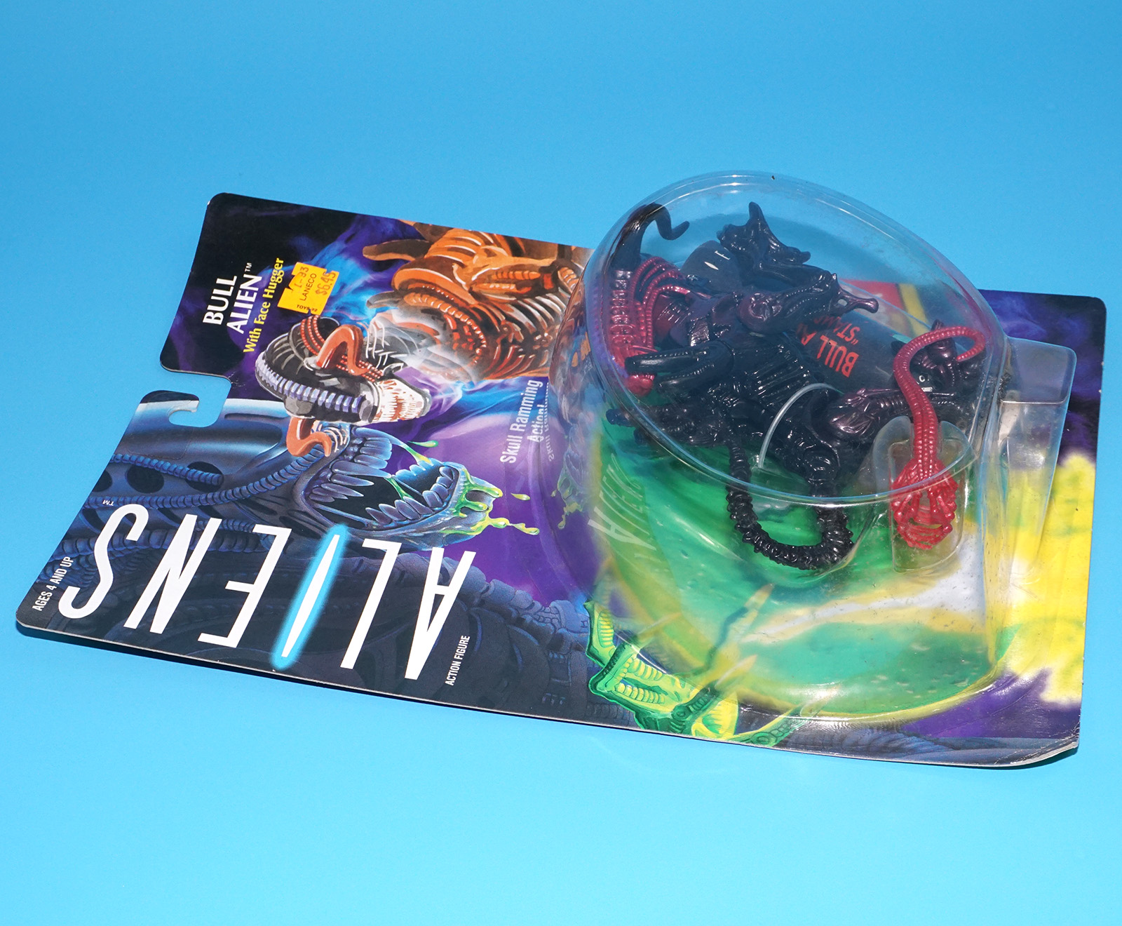 ALIENS BULL ALIEN MOC MOSC US CARD 1992 KENNER - Image 3