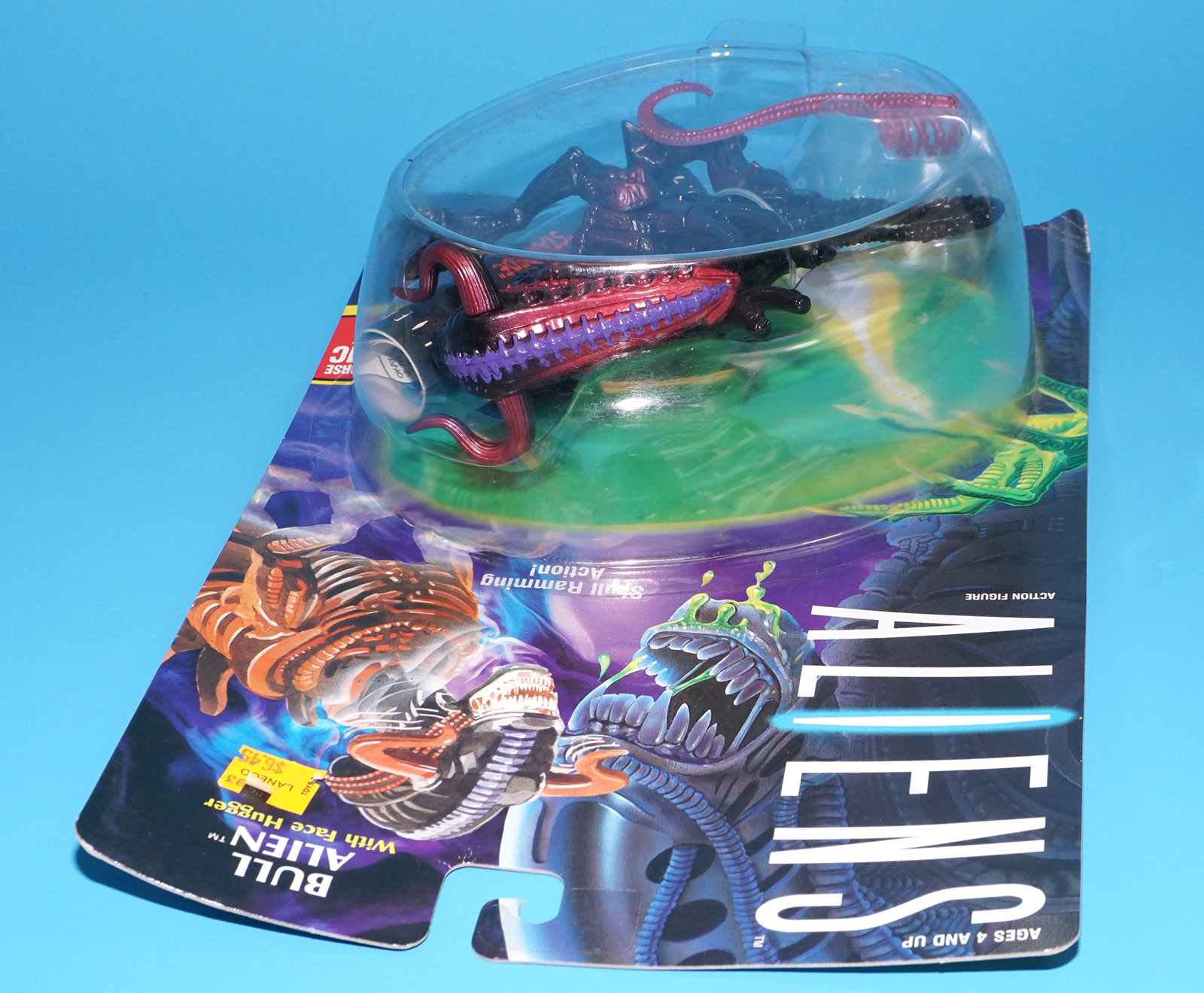 ALIENS BULL ALIEN MOC MOSC US CARD 1992 KENNER - Image 4