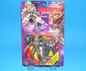 PREDATOR SCAVAGE BOLA BLASTING ACTION MOC MOSC US CARD 1994 KENNER