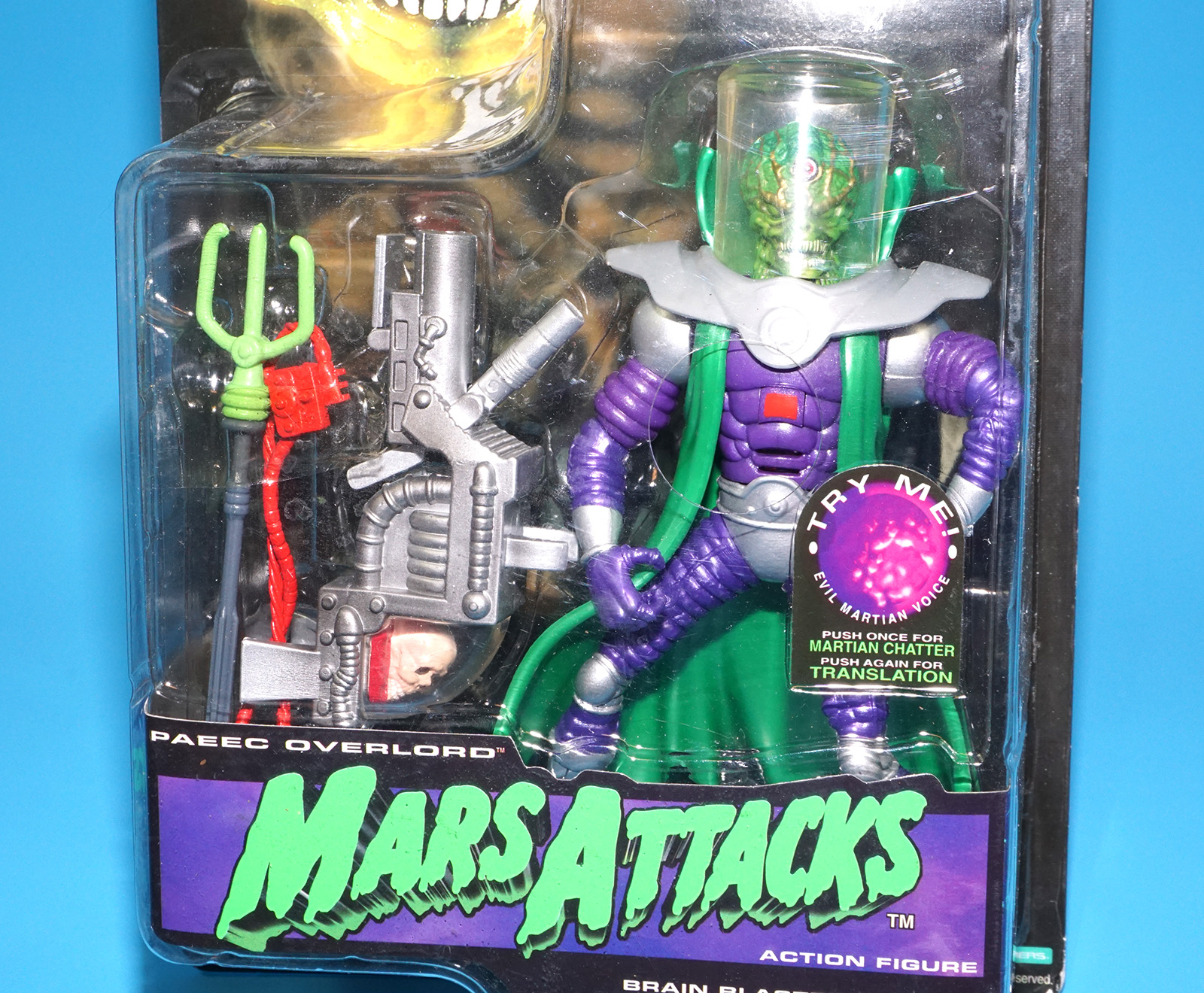 MARS ATTACKS PAEEC OVERLORD MOC MOSC US CARD 1996 TRENDMASTERS - Image 2