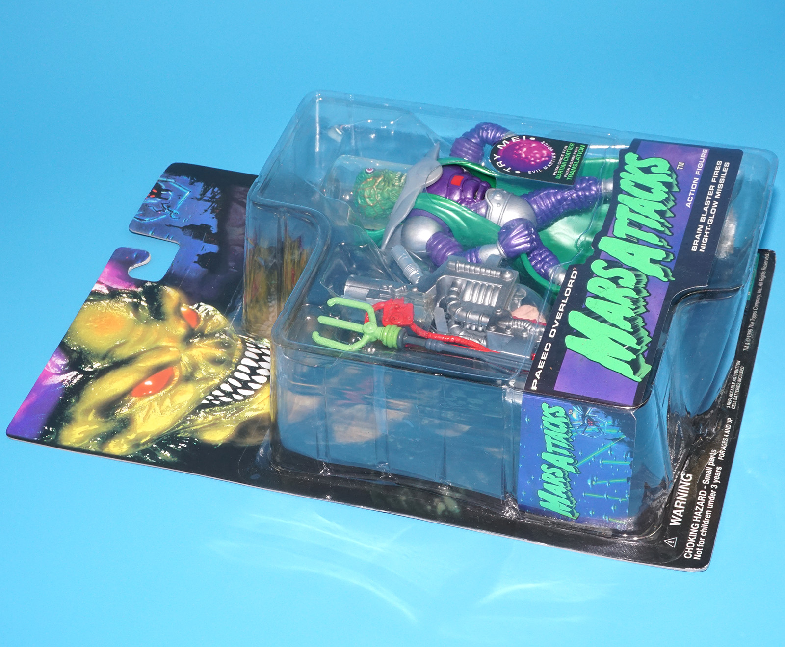 MARS ATTACKS PAEEC OVERLORD MOC MOSC US CARD 1996 TRENDMASTERS - Image 3