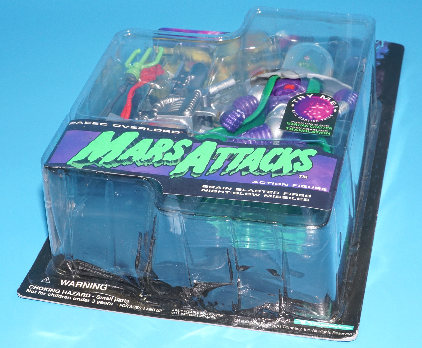 MARS ATTACKS PAEEC OVERLORD MOC MOSC US CARD 1996 TRENDMASTERS - Image 6