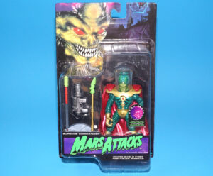 MARS ATTACKS SUPREME COMMANDER MOC MOSC US CARD 1996 TRENDMASTERS