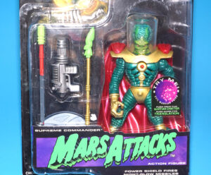MARS ATTACKS SUPREME COMMANDER MOC MOSC US CARD 1996 TRENDMASTERS