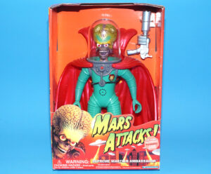 MARS ATTACKS! SUPREME MARTIAN AMBASSADOR MIB MISB US BOX 1996 TRENDMASTERS