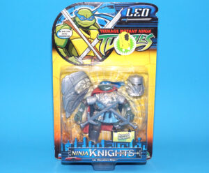 TMNT TEENAGE MUTANT NINJA TURTLES NINJA KNIGHTS LEO MOC MOSC EURO CARD 2004 PLAYMATES