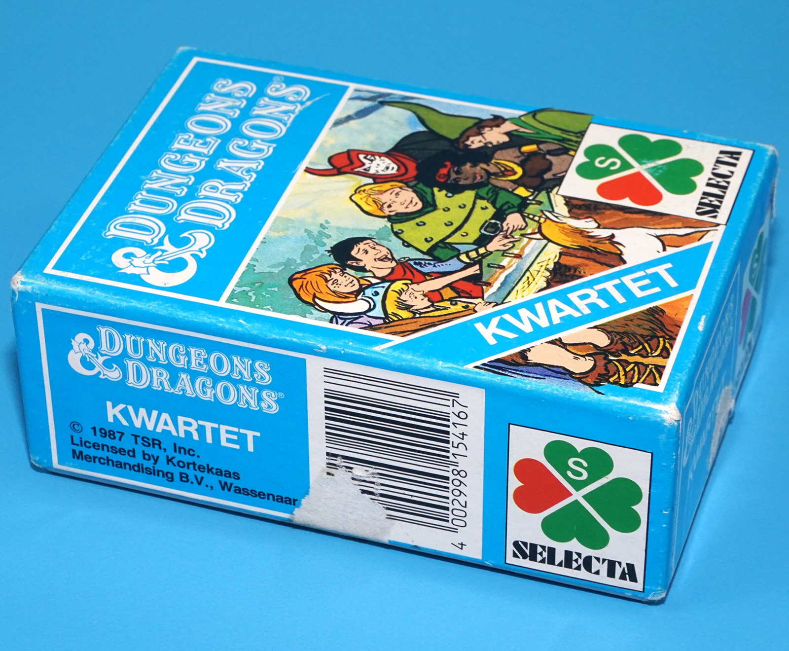 DUNGEONS & DRAGONS QUARTET GAME 'KWARTET' 1987 SELECTA KORTEKAAS HOLLAND - Image 2
