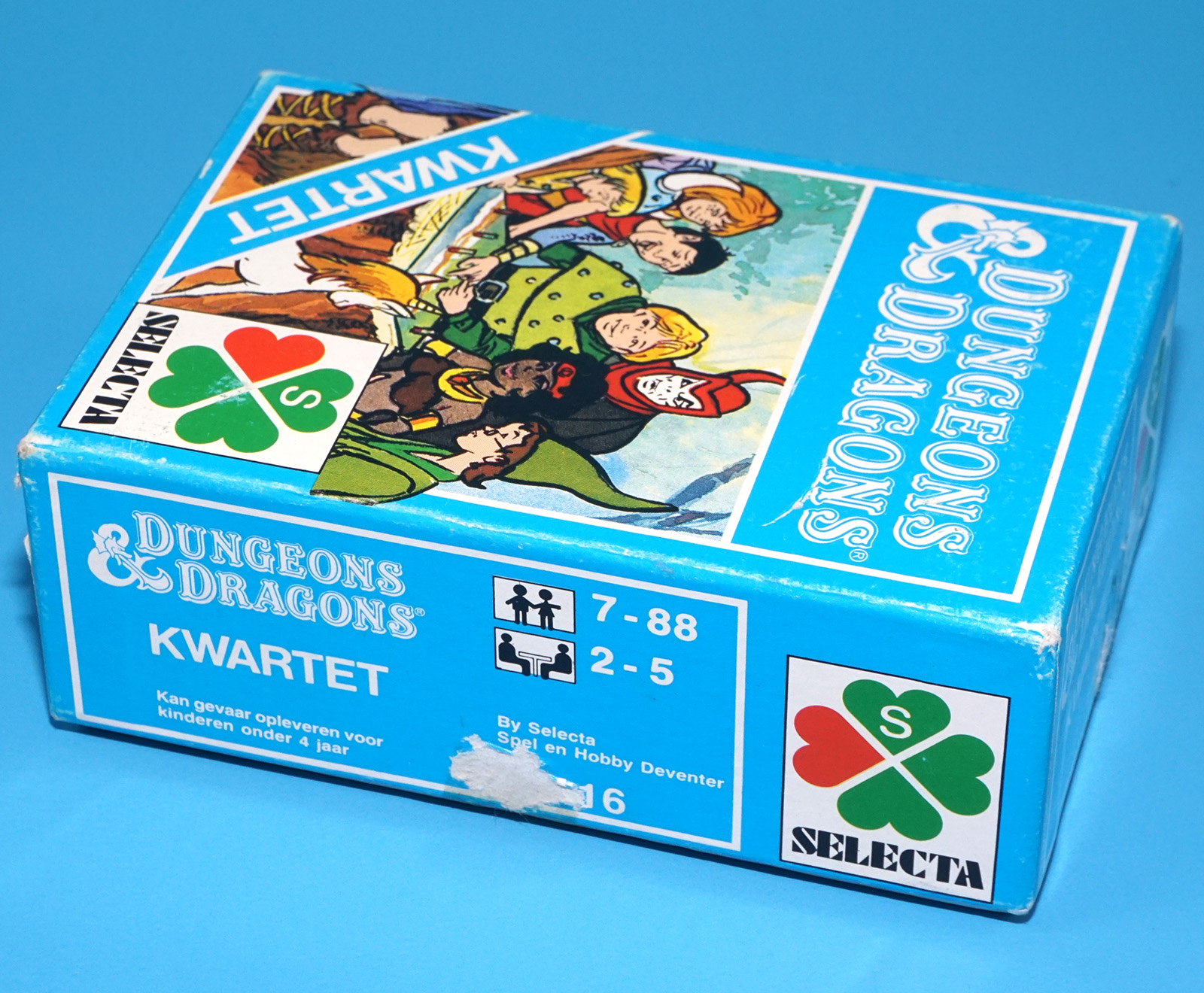 DUNGEONS & DRAGONS QUARTET GAME 'KWARTET' 1987 SELECTA KORTEKAAS HOLLAND - Image 4
