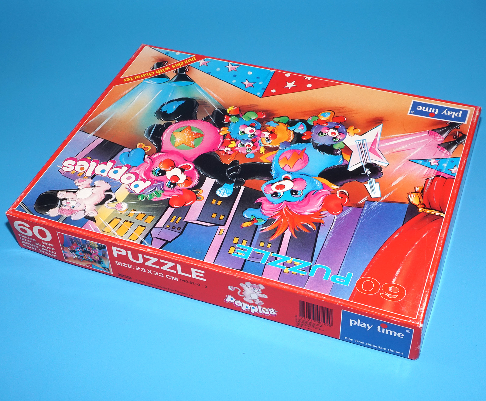 POPPLES JIGSAW PUZZLE 60 PCS COMPLETE 1988 PLAY TIME HOLLAND - Image 4