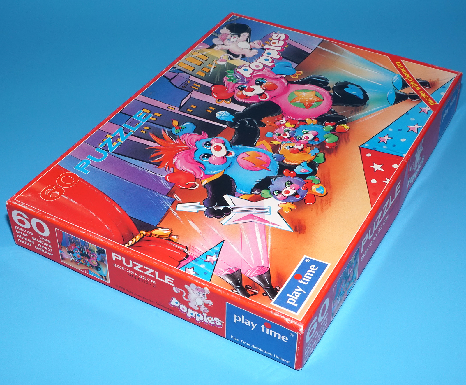 POPPLES JIGSAW PUZZLE 60 PCS COMPLETE 1988 PLAY TIME HOLLAND - Image 5
