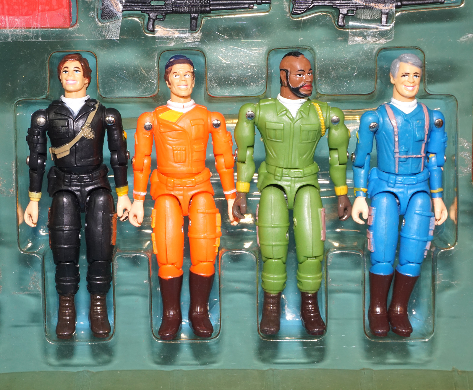 A-TEAM SOLDIERS OF FORTUNE COMBAT HEADQUARTERS BOX SET BOXED 1983 GALOOB 3 3/4 GI JOE - Image 9