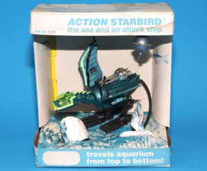 ZOIDS KO ACTION STARBIRD ATTACK SHIP AQUARIUM ORNAMENT MIB NRFB 1990 PENN PLAX