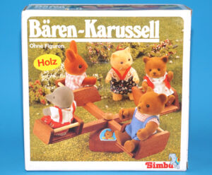 BARENWALD BEAR FAMILY BAREN-KARUSSELL CAROUSEL MIB NRFB OLD STOCK 1983 SIMBA
