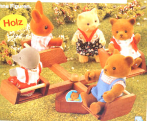 BARENWALD BEAR FAMILY BAREN-KARUSSELL CAROUSEL MIB NRFB OLD STOCK 1983 SIMBA