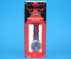 BATMAN & ROBIN WRIST WATCH MIB NRFB 1997 CORE INC JAPANESE CINEMA PROMO